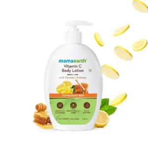 Vitamin C Body Lotion with Vitamin C and Honey for Radiant Skin-Pack Size-400ml
