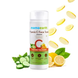 Vitamin C Face Toner with Vitamin C and Cucumber for Pore Tightening-Pack Size-200ml