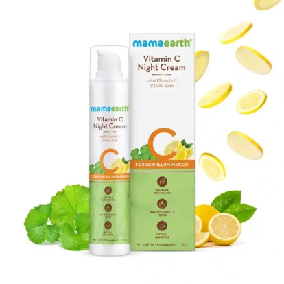 Vitamin C Night Cream with Vitamin C and Gotu Kola for Skin Illumination, 50g-1