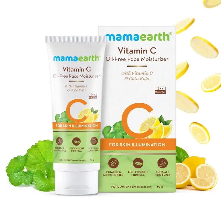 Vitamin C Oil-Free Moisturizer For Face with Vitamin C and Gotu Kola for Skin Illumination, 80ml-1