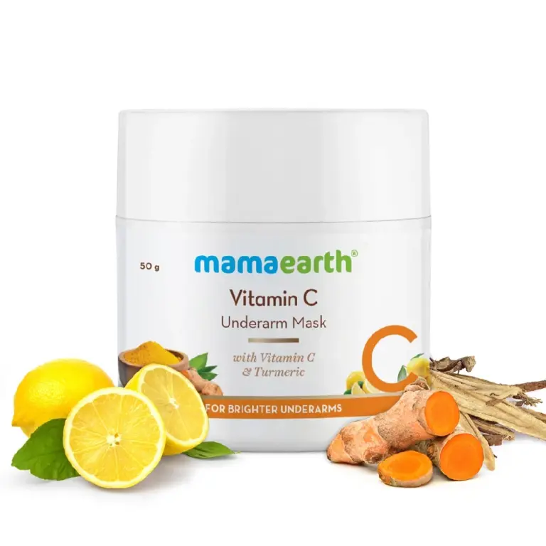 Vitamin C Underarm Mask with Vitamin C & Turmeric for Brighter Underarms, 50g-1