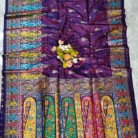 Meenakari Pashmina Khaddi Banarasi