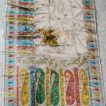 Meenakari Pashmina Khaddi Banarasi