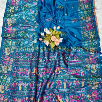 Meenakari Pashmina Khaddi Banarasi