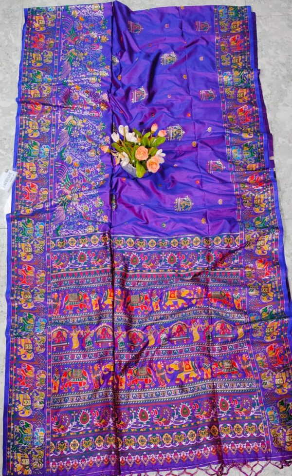 Meenakari Pashmina Khaddi Banarasi
