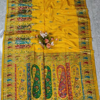 Meenakari Pashmina Khaddi Banarasi