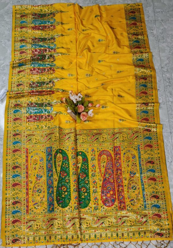 Meenakari Pashmina Khaddi Banarasi