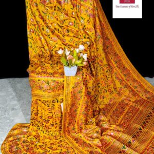 Pure Meenakari Pashmina Khaddi Banarasi