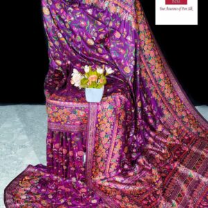Pure Meenakari Pashmina Khaddi Banarasi
