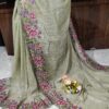 Parshi Cut work Silk