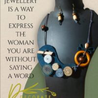 Denim Necklace