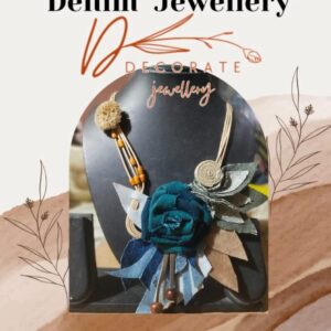 Denim Necklace