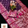 Pure Parshi Katan Banarasi Silk Saree