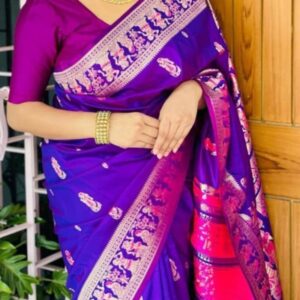Original Bishnupuri Baluchari Saree