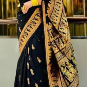 Original Bishnupuri Baluchari Saree