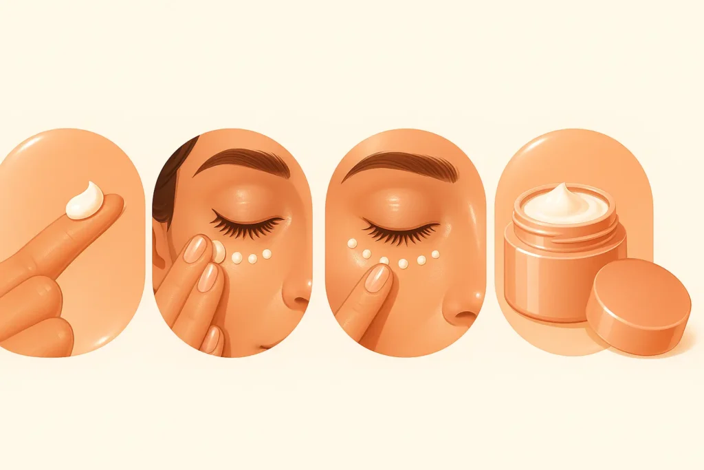 Apply Eye Cream Effectively