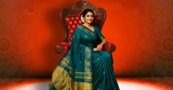 Korat Par Handloom Saree