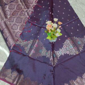 Pure Muga Banarasi Silk Saree
