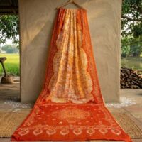 Santiniketani Batik Saree