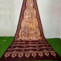 Santiniketani Batik Saree