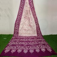 Santiniketani Batik Saree