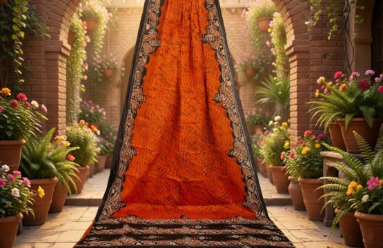 Santiniketani Batik Saree