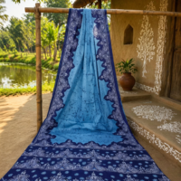 Santiniketani Batik Saree
