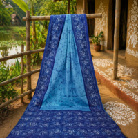 Santiniketani Batik saree